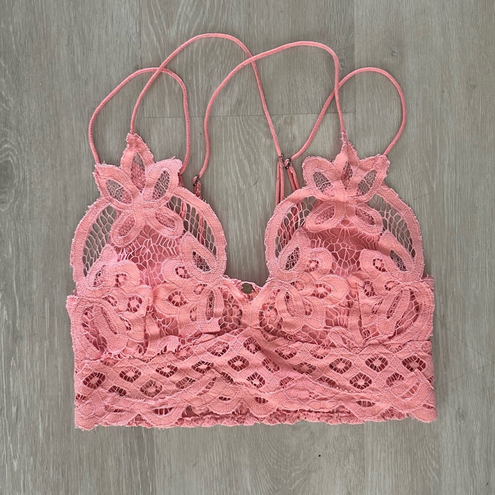Free people lace crop top